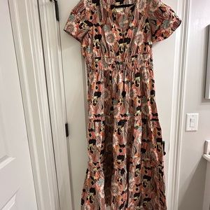 Maeve by Anthropologie Somerset Maxi dress.  Worn only once.  Like new. Large